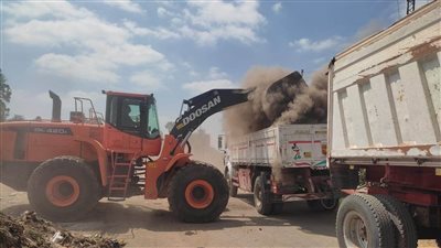  المنوفية : رفع  22 ألف طن قمامة ونواتج هدم بمراكز ومدن المحافظة 