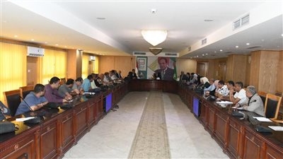 محافظ الفيوم يتابع أعمال توصيل المرافق لمصنع يازاكى الياباني