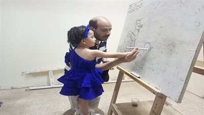 ورشة فنية وألعاب ترفيهية لأطفال 