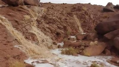 استمرار فرص تكون السحب على مرتفعات كاترين