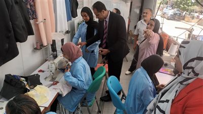ختام برنامج تدريبي على التفصيل والخياطة لفتيات الإسكندرية