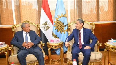 محافظ الغربية يستقبل وزير التموين والتجارة الداخلية
