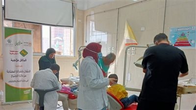 قافلة طبية لغير القادرين بقرى ديرب نجم وكفر صقر 