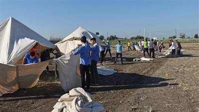 جوالة مراكز شباب البحيرة تشارك في صقر 121 لمجابهة الأزمات 