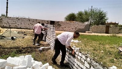 حملة مكبرة لإزالة التعديات بمراكز قنا