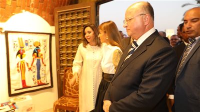محافظ القاهرة يشهد افتتاح بيت التراث المصري بمركز الحرف اليدوية بالفسطاط