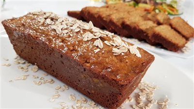 لدايت بلا حرمان..كيكة الشوفان بالعسل