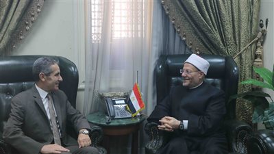 مفتي الجمهورية يستقبل محافظ الغربية وينسقان لافتتاح فرع دار الإفتاء بطنطا