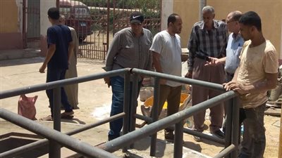   بدء التشغيل التجريبي لمحطة رفع الصرف بميت البيضا في المنوفية 