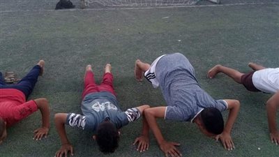 مركز شباب بلاد المال بقنا يقيم مسابقة في اللياقة البدنية للطلائع