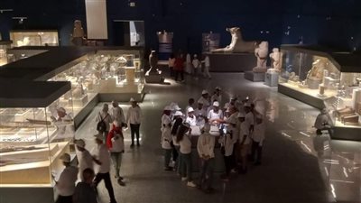 ضمن مشروع أهل مصر.. 200 طفل من المحافظات الحدودية فى متحف شرم الشيخ