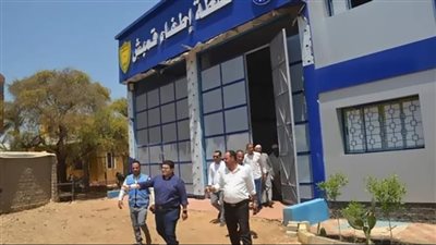 نائب محافظ بنى سويف يتفقد موقف مشروعات حياة كريمة فى 