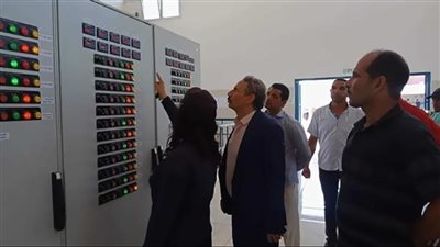 المنيا تتابع تنفيذ مشروع محطة المياه الجديدة بأبوقرقاص