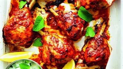تندوري الدجاج مع صلصة الـرايتا