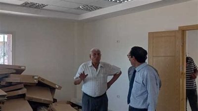 رئيس مركزية إقليم القناة يتفقد قصر ثقافة الطور