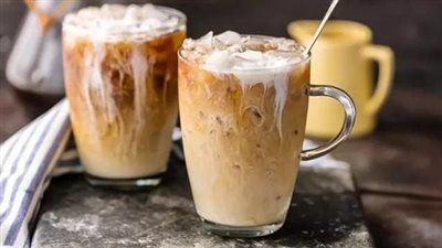 أسهل طريقة لعمل مشروب النيسكافية المثلج