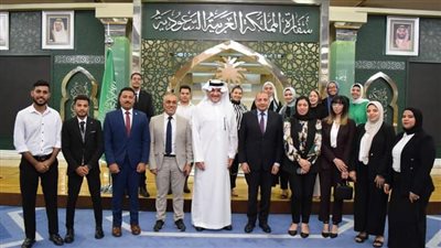  رئيس جامعة بني سويف يلتقي بالسفير السعودي بالقاهرة