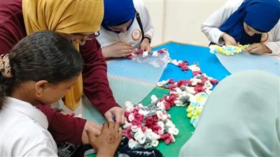 أنشطة فنية وورش فنون تشكيلية لأطفال أهل مصر 