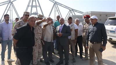 وزير النقل يتفقد مشروع إعادة تأهيل وتطوير خط السكة الحديد الفردان / بئر العبد 