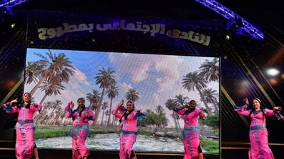 فنون شعبية المنيا تشارك  بليالي مطروح ضمن المبادرة الصيفية