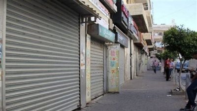 تحرير 233 مخالفة للمحلات التى لم تلتزم بقرار الغلق
