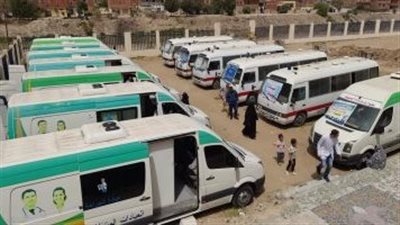 قوافل شاملة من جامعة قناة السويس لأبناء جنوب سيناء 