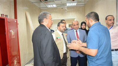 مليون وأربعمائة ألف جنيه دعماً لمستشفى الإصابات بجامعة أسيوط 