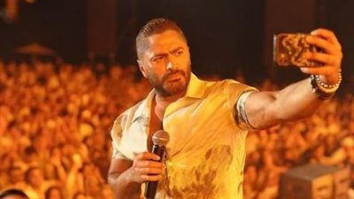 تامر حسني مفاجآة حفل مهرجان القاهرة للدراما