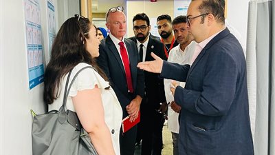هيئة الرعاية الصحية تستقبل وفد شركة GHP السويدية بمنشآتها ببورسعيد