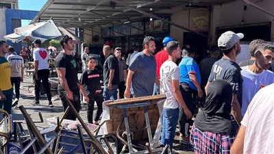 إصابة 7 مواطنين بحروق في انفجار أسطوانة غاز بسوق السمك ببورسعيد