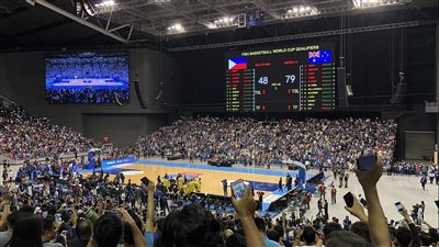 مباراة الفلبين والدومينيكان تسجل رقما قياسيا في الحضور الجماهيري 