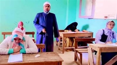 هدوء واستقرار بلجان امتحانات الدور الثاني بثانوية الشرقية الأزهرية