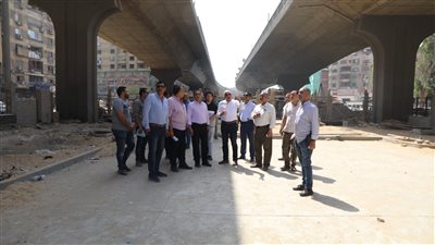 محافظ الجيزة يتفقد نسب التنفيذ بمشروع تغطية وتطوير ترعة المريوطية