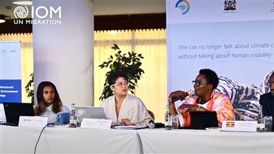 نميرة نجم: 48 دولةً تتعهد بالإنضمام الي إعلان كمبالا للمناخ والتنقل البشري