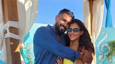أحب مشاركة الحياة معك يا عبقري.. مي عمر تهنئ محمد سامي بعيد ميلاده
