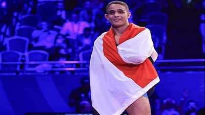 لاعب المؤسسة العسكرية يحصل على الميدالية الذهبية ببطولة العالم للشباب للمصارعة الرومانية 