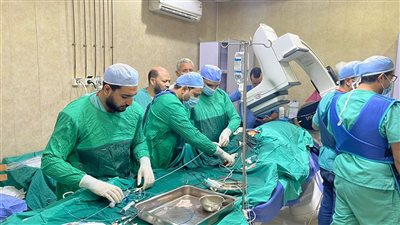 مركز القلب بالأزهر ينجح في توسيع الصمام الميترالي لسيدة بدون عملية قلب مفتوح