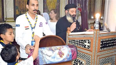  مولد مارجرجس بميت دمسيس.. الأقباط يُعيدون إحياء ذكرى أمير الشهداء 
