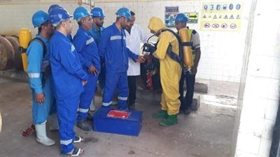 صور| مياه بالشرقية تنظم دورات تدريبية للعاملين بأبو حماد