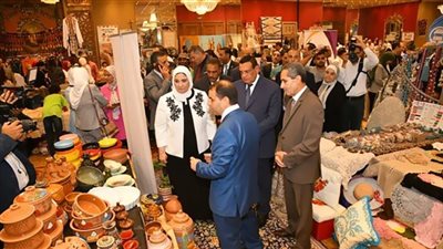 الغربية تشارك في معرض أيادي مصر للصناعات اليدوية