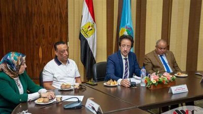 جامعة طنطا تعقد الاجتماع الدوري لمجلس خدمة المجتمع وتنمية البيئة 