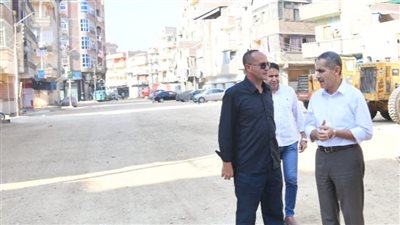 محافظ الغربية يتفقد أعمال النظافة ورفع الإشغالات بشوارع المحلة الكبرى