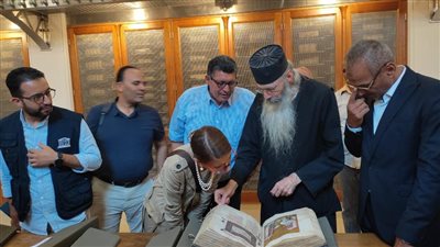مدير مكتب اليونيسكو بالقاهرة تزور منطقة آثار سانت كاترين بجنوب سيناء