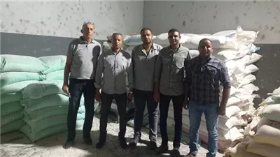ضبط 8 أطنان دقيق مدعم داخل مطحن بأسيوط