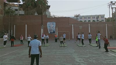 نسور اللياقة البدنية بأسيوط يواصلون تدريباتهم 