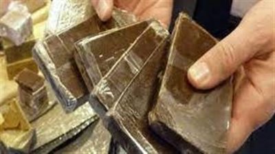 ضبط شخصين بحوزتهم 2,500 كيلو جرام من الحشيش بأشموم 