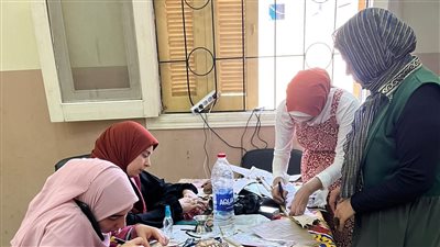 الشباب والرياضة تواصل تنفيذ الورش الحرفية بمحافظتى المنوفية وكفر الشيخ  