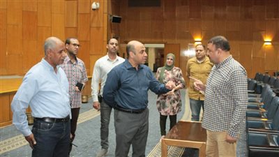 تطوير ورفع كفاءة قاعات المؤتمرات بجامعة أسيوط