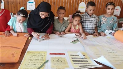 قصر ثقافة الغنايم يختتم فعاليات مجلة الحائط