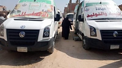 قافلة طبية بقرية الكفلاتية التابعة لإدارة نجع حمادي الصحية